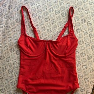 Red Seea ginger one piece.